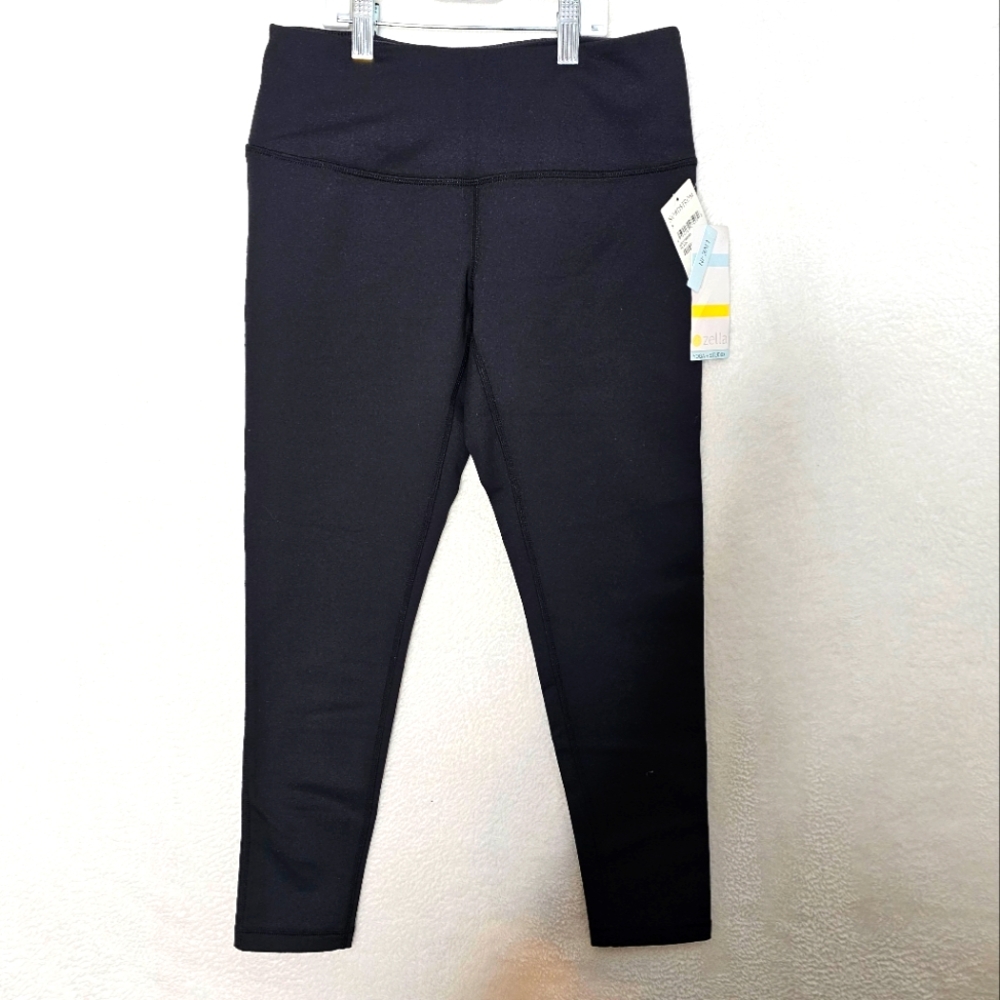 Zella Live In Cropped Yoga Pants Leggings Black NWT High Support